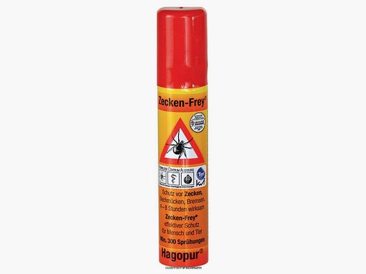 Hagopur Zeckenschutz Zecken-Frey   25ml Pumpspray