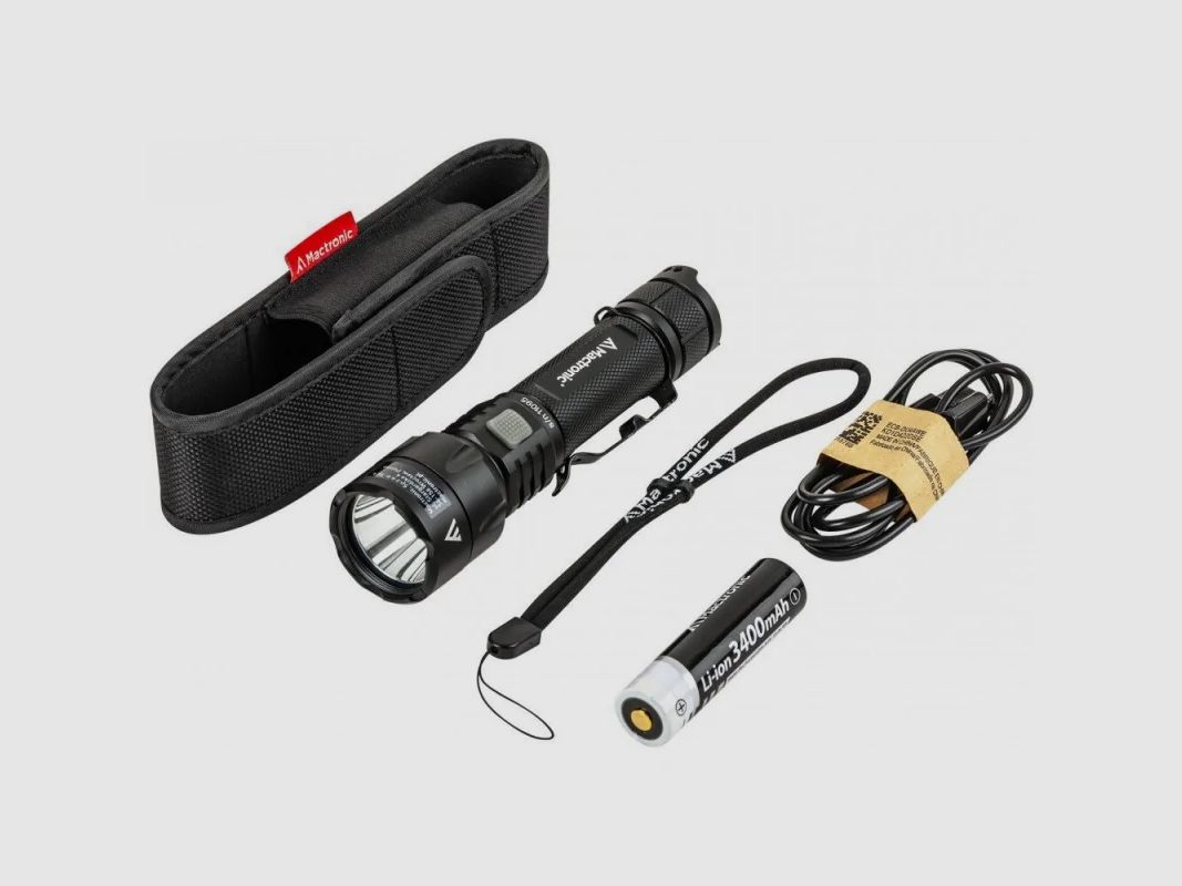 Zaklamp MACTRONIC BLACK EYE 1300 THH0044, afbeelding 5 van 5