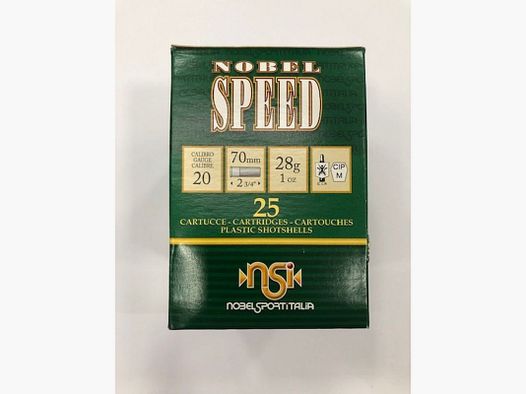 NOBEL SPORT PATRONEN SPEED 20 PB 11