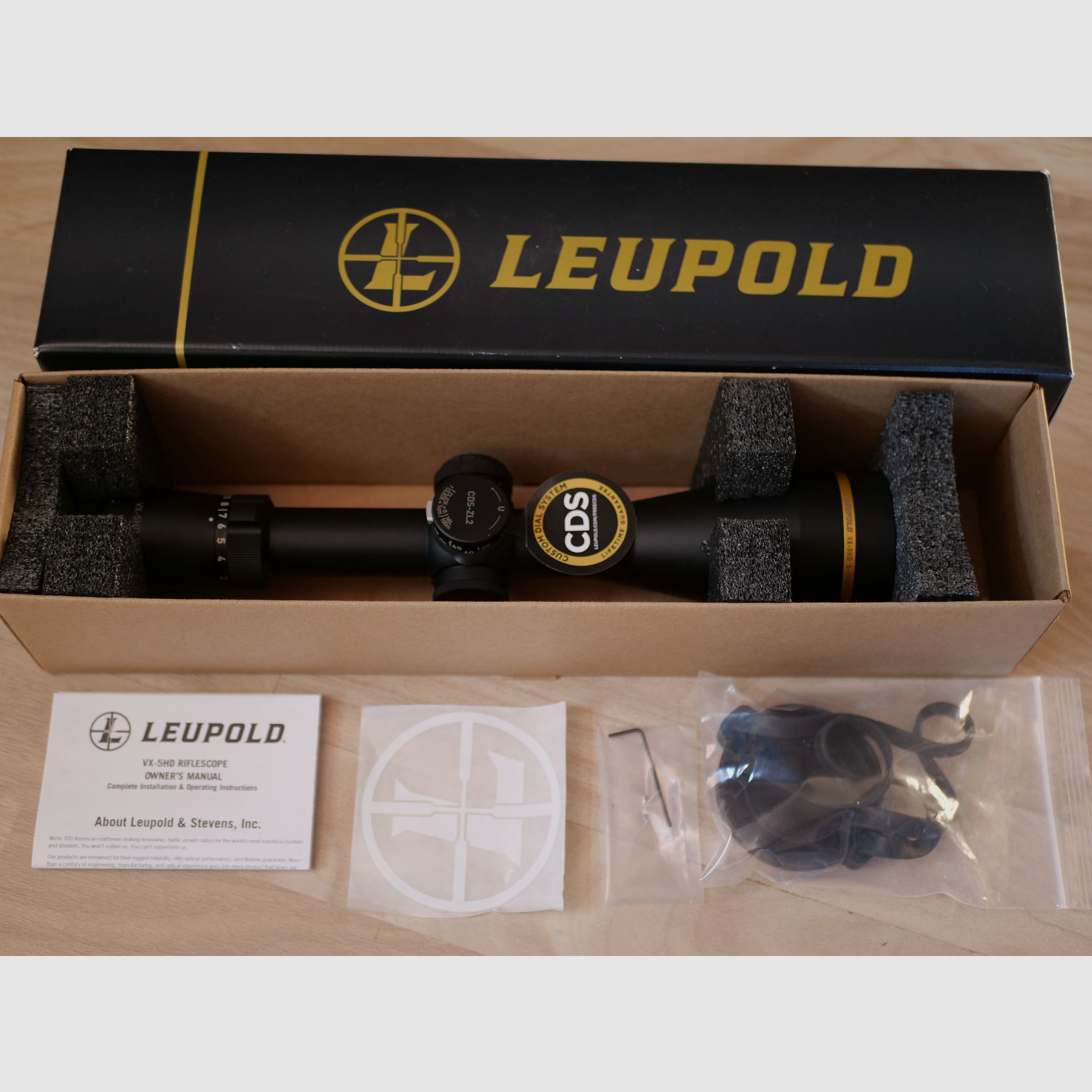 LEUPOLD VX-5HD 3-15x56 CDS-ZL2 30mm