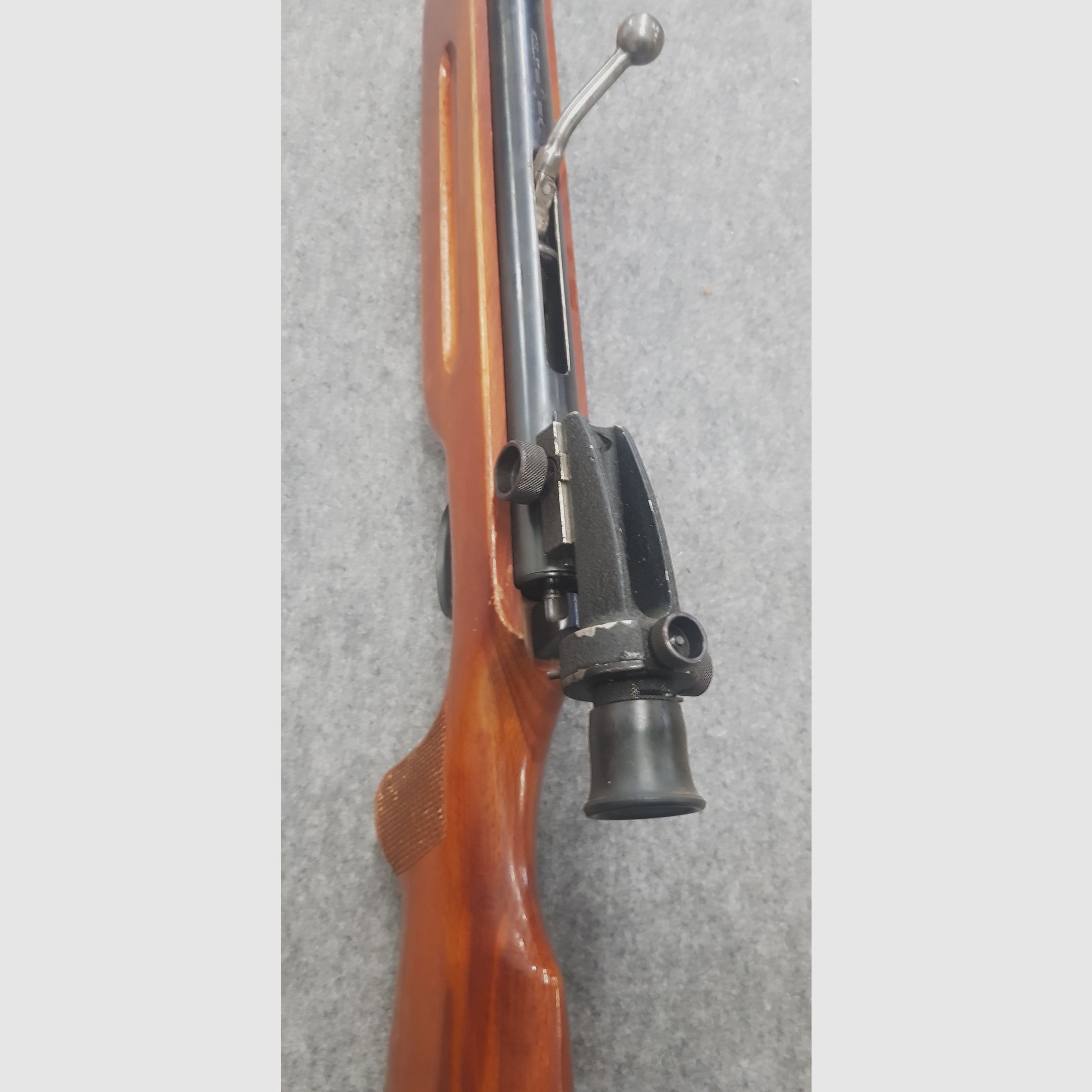 Q1 Schräger Korntunnel Halter Haenel Mod. 311  mit Feinabzug und Diopter Durchlader cal. 4,5mm Diabolo