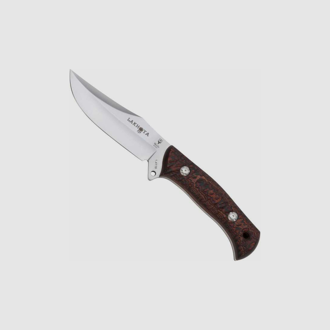 Muela Lakhota Jagd- und Freizeitmesser Pakkaholz X50CrMoV15 Stahl