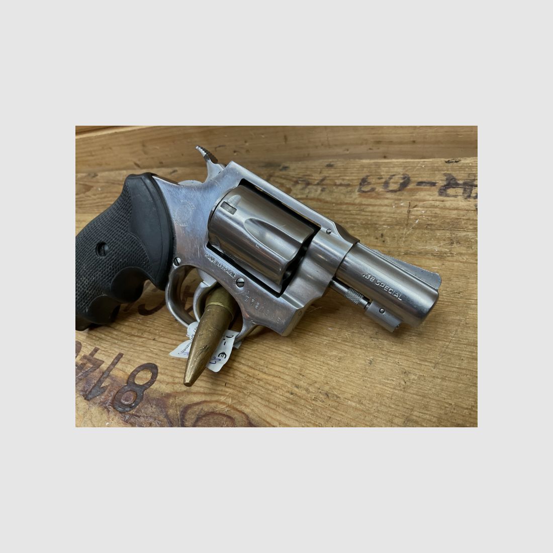 Revolver Stupsnase Amadeo Rossi S.A. Mod.87, Kal..38Spezial 2Zoll, Stainless!!!