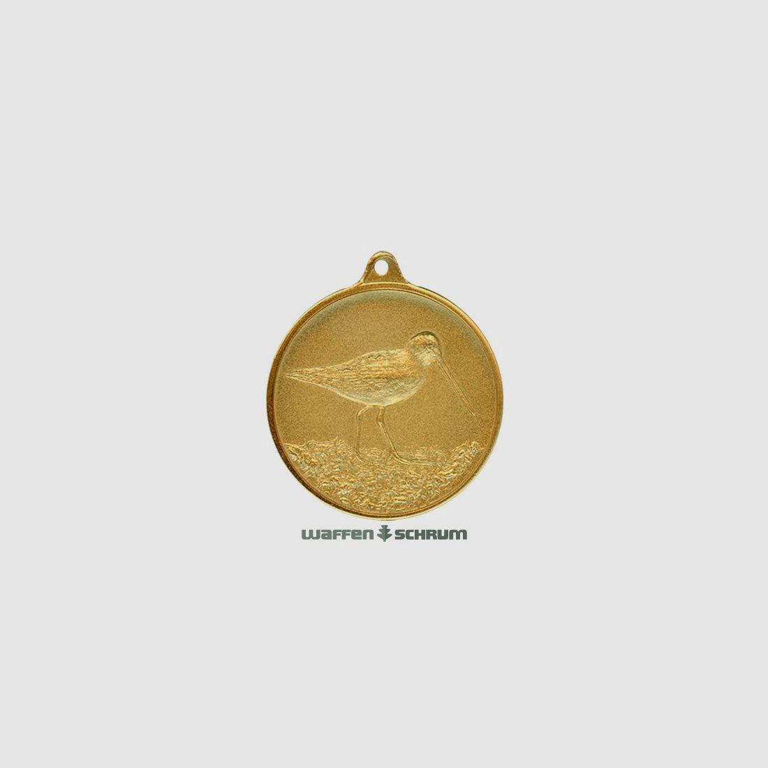 Steinhauer&Lück Jagdmedaille Schnepfe 40 mm vergoldet