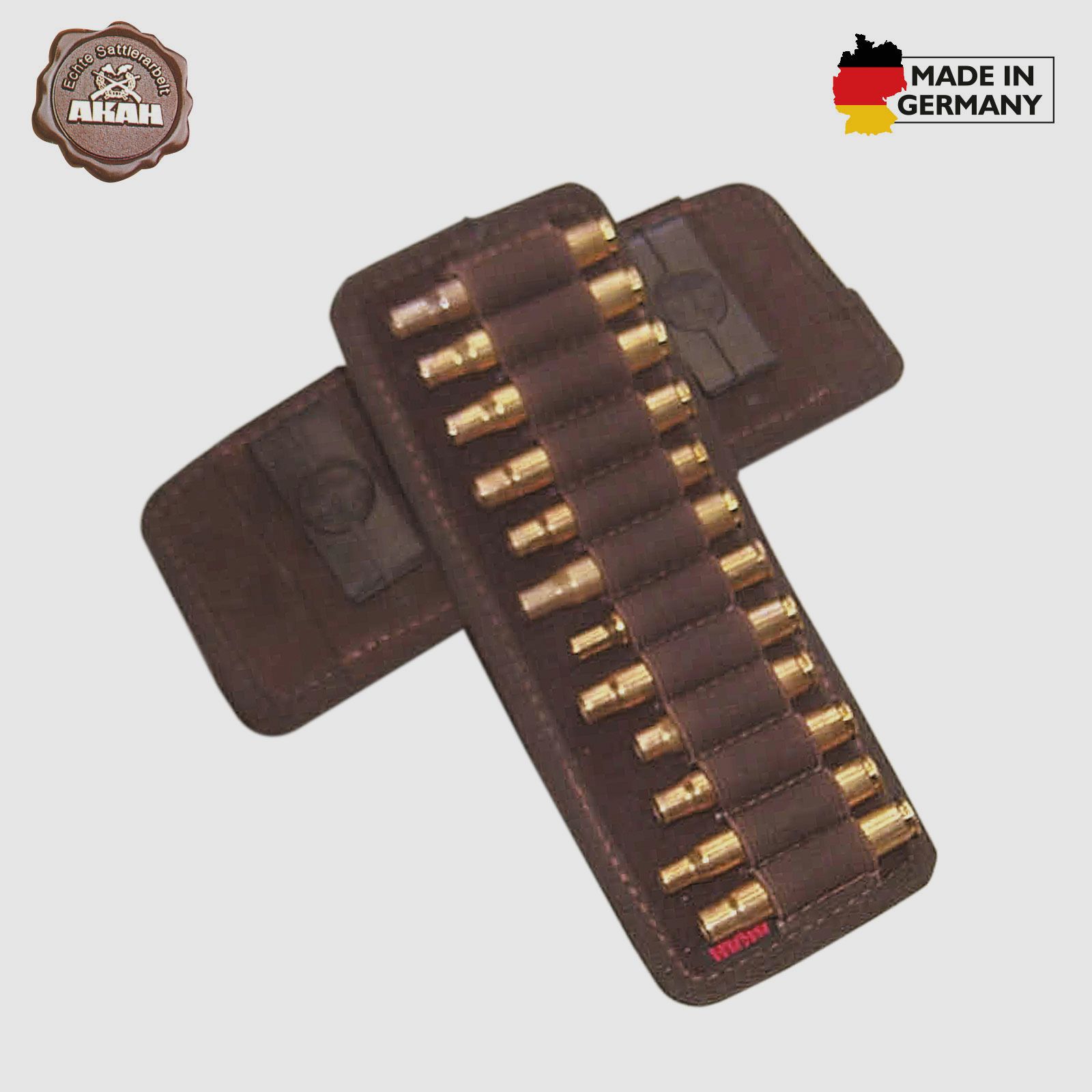 AKAH Patronengurtstreifen für 12 Kugelpatronen