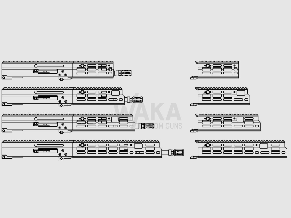 B&T M-Lock Ochrona rąk "Extended" do B&T APC223