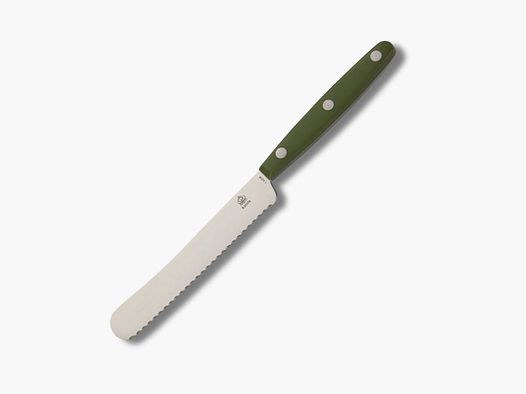 Cuchillo PUMA IP de hebilla / Cuchillo para pan verde oliva