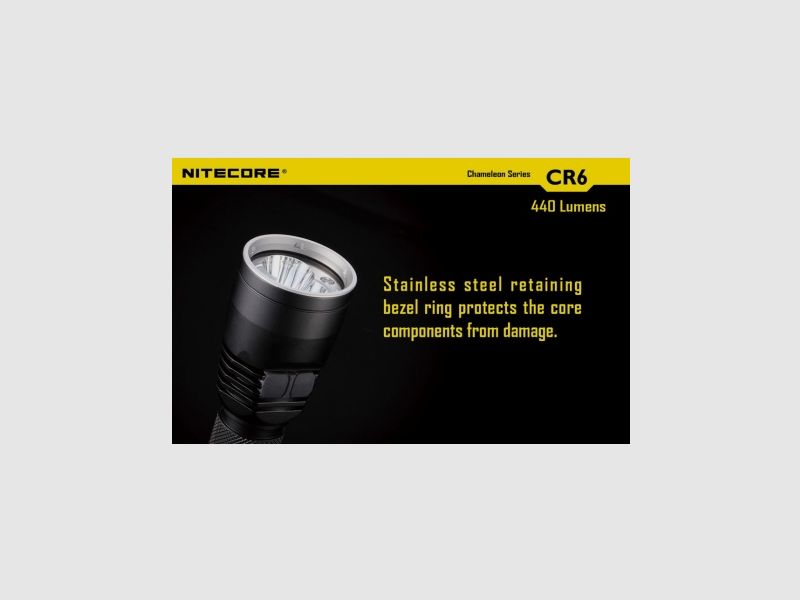 Nitecore CR6 CHAMELEON Rojo 440 lúmenes, imagen 24 de 33