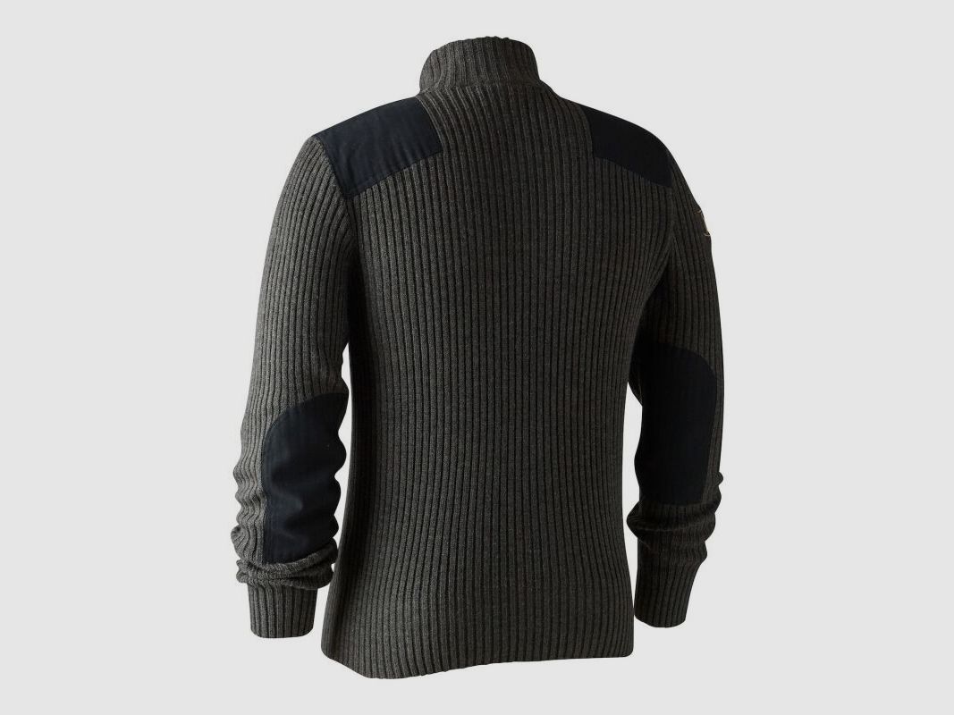 Deerhunter Herren Strickpullover Rogaland mit Reißverschluss