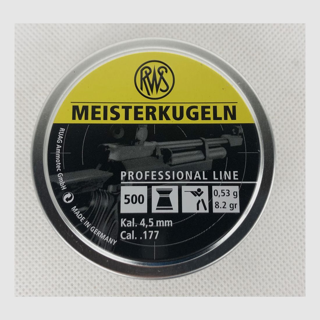 RWS Professional Line Diabolos Meisterkugeln 0,53g