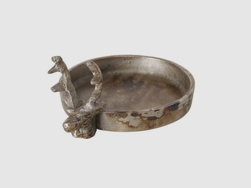 LivingActive Antiki Candle Holder Antique Silver