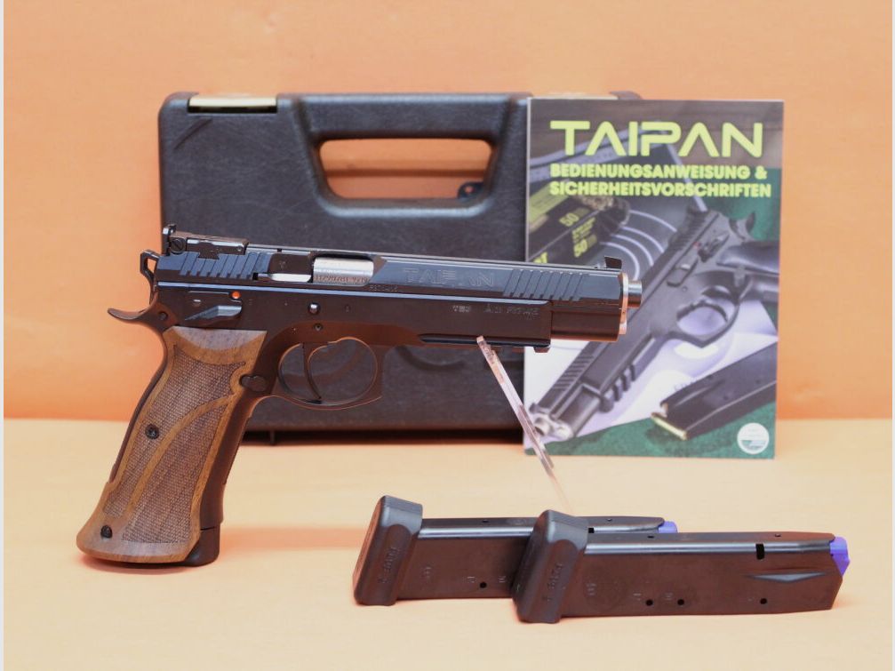 Frankonia Ha.Pistole 9mmLuger Frankonia CZ75 Taipan Sport Pro Tuning 6"/152mm Lauf/ Sportvisierung (9mmPara)