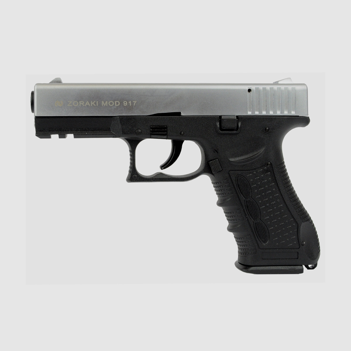 ZORAKI 917 Schreckschuss Pistole 9mm P.A.K. Chrom Matt