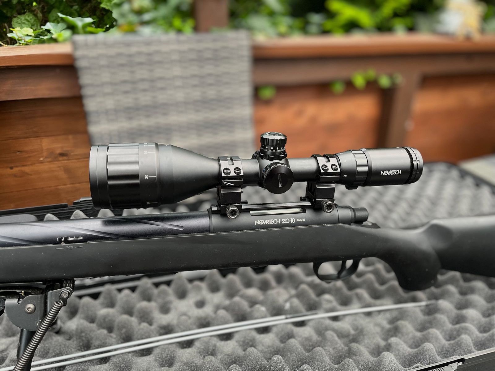 Novritsch SSG10 A1 – Top Zustand – inkl. Scope, Bipod, Bio-BBs & Reinigungsset, Airsoft, Snipergewehr