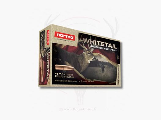 20 balles WHITETAIL Cal. 300WM 180GRS NORMA