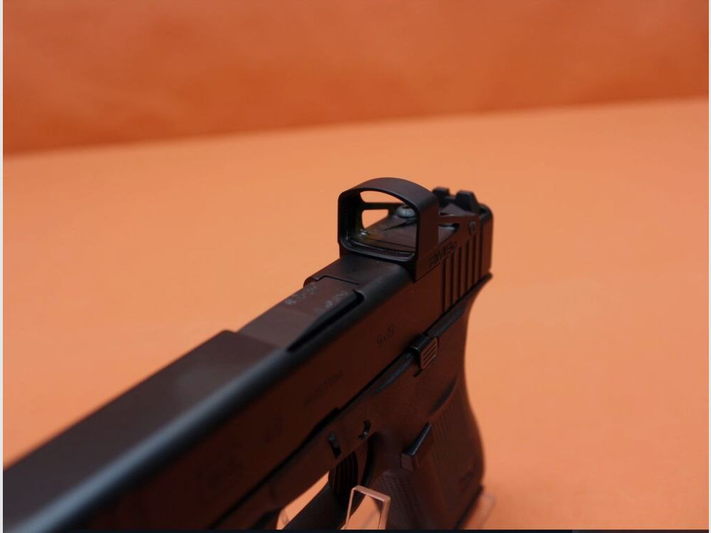 Pistolet Glock Ha. 9mm Luger Glock 48 R/FS MOS SHIELD RMSc Slimline canon de 106 mm / viseur à point lumineux