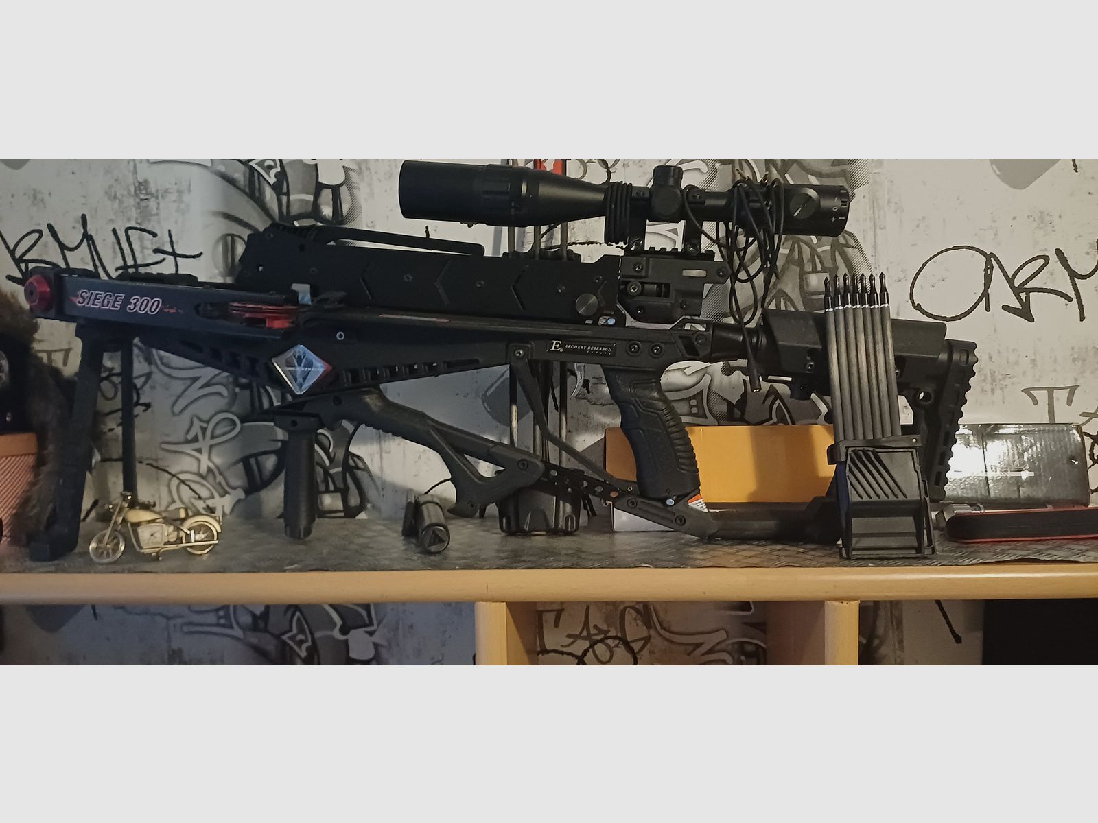 Scharfschützen Armbrust Repetierer mit Magazin