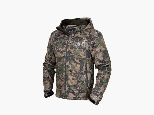 Ugie Camo Jacket 3D Fade Brown