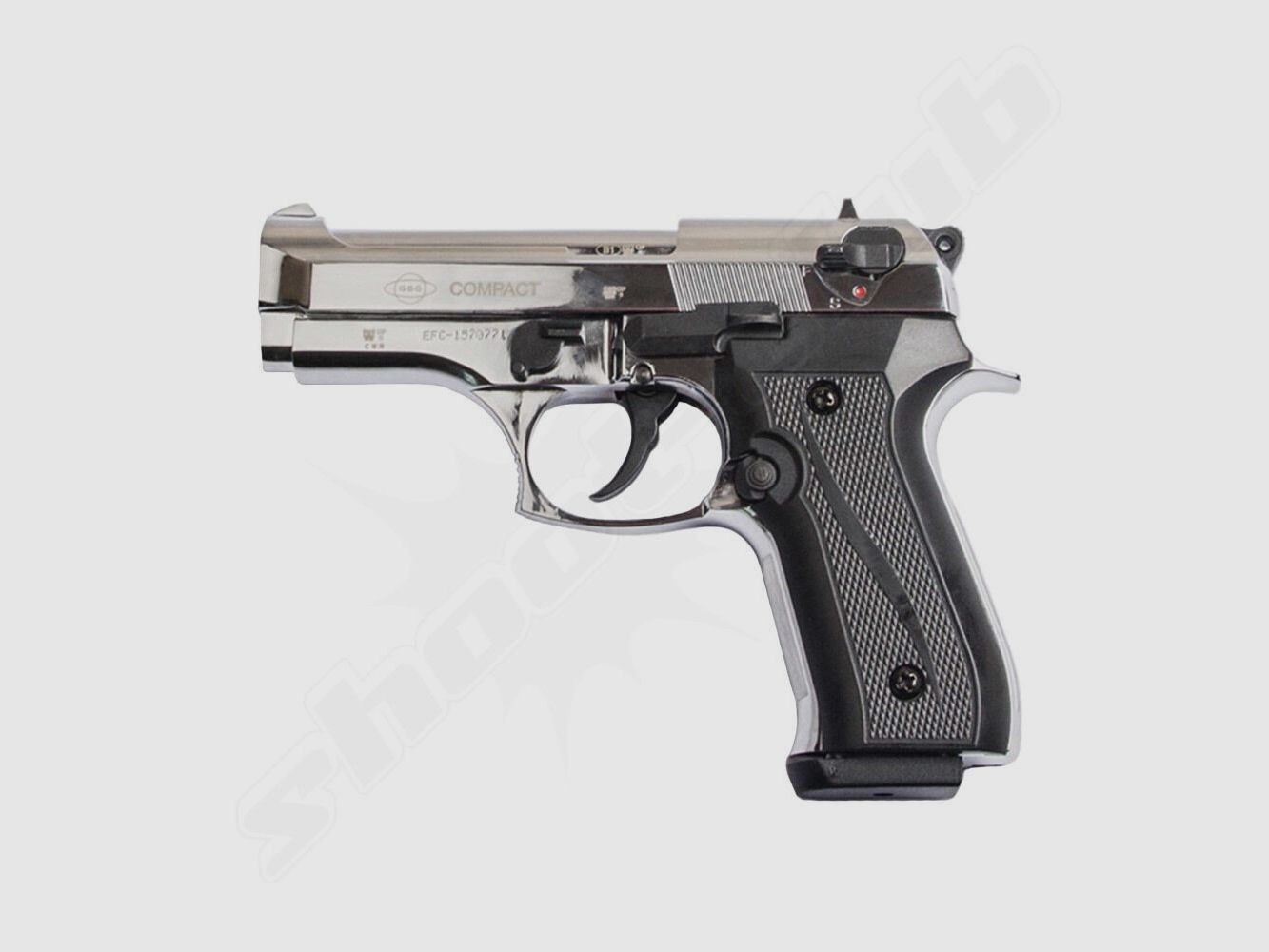 Various blank firing pistol Ekol Firat Compact - chrome