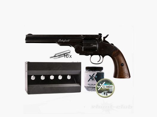 ASG Schofield 6 pulgadas 4,5mm / Set de Plinking