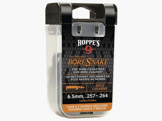 CORDÓN DE LIMPIEZA PARA RIFLE HOPPES BORESNAKE MARRÓN/GRIS/AZUL CAL. 9,3MM / .375 / .358 / .350