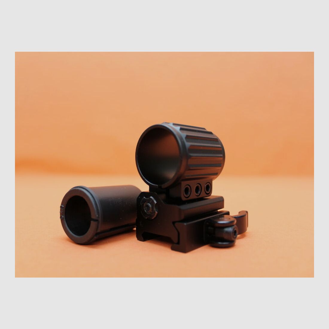 UTG - Leapers UTG QD Flip-To-Side anello di montaggio 27mm (RG-FL27QS) per profilo Picatinny BH=22mm/37mm+spacer per 27mm/1
