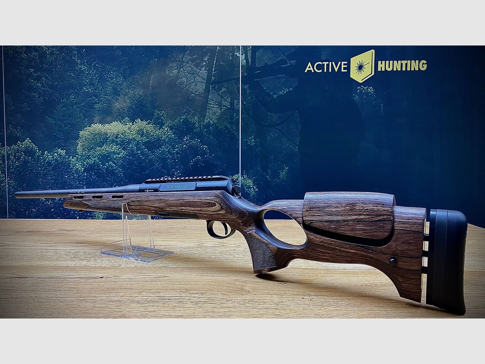 Rößler Signature Hunter / .308 Win. / 47cm barrel length / M15x1 / Picatinny rail / PURE ERGONOMICS!