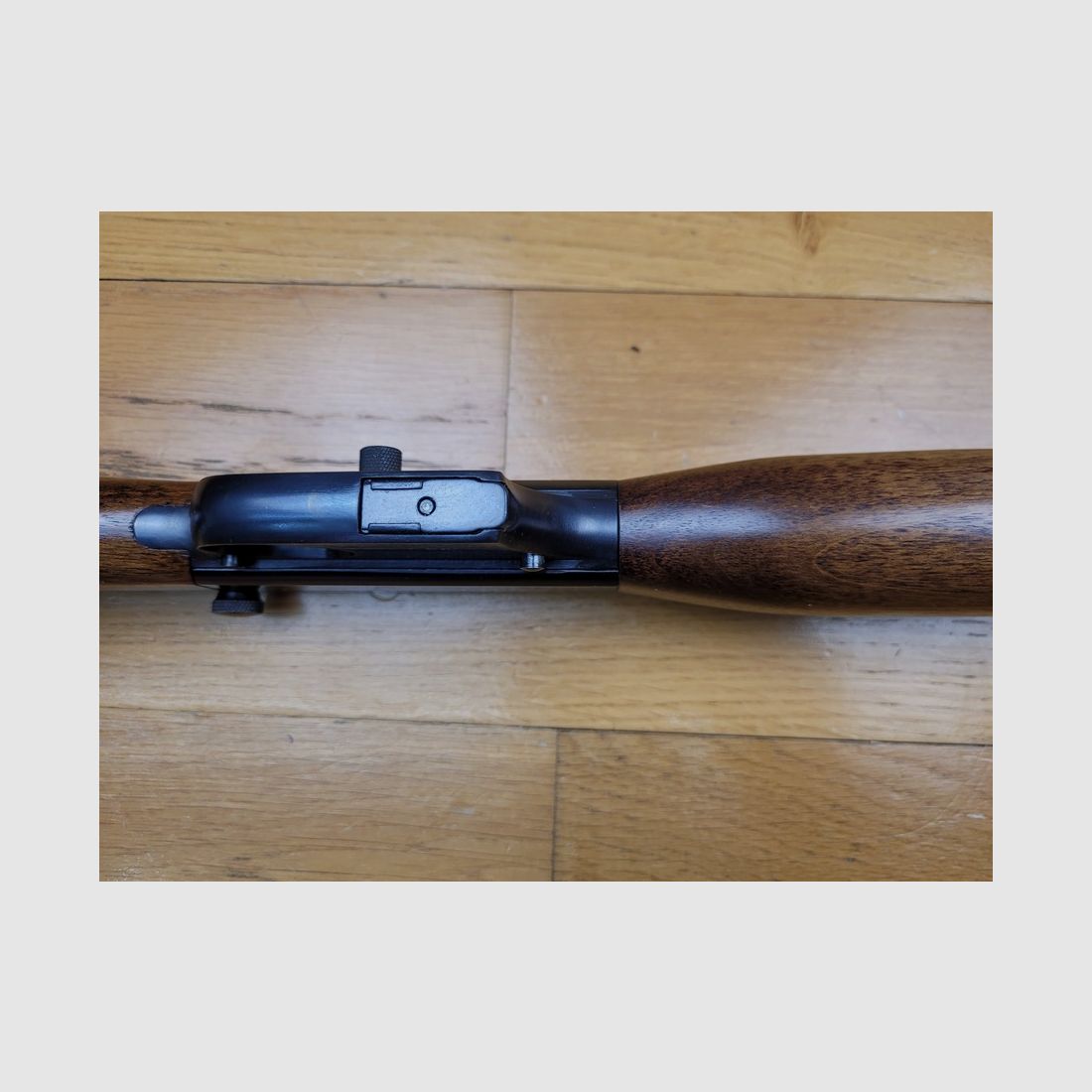 Très belle carabine semi automatique Unique – Modèle X51 Bis – chargeur 5 coups – Catégorie B – TBE +, image 18 sur 27
