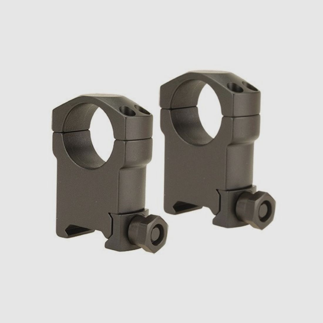 Leupold Mark 4 Anelli 25,4mm super alto nero opaco