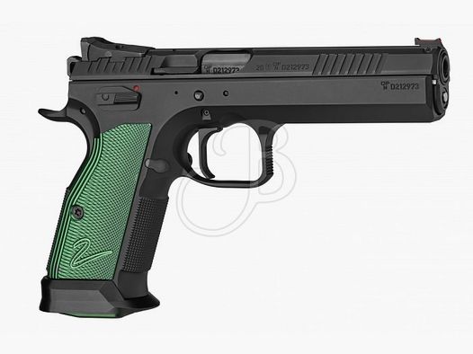PISTOL S.A. CZ MOD. TS-2 GREEN CAL. 9 LUGER +2C