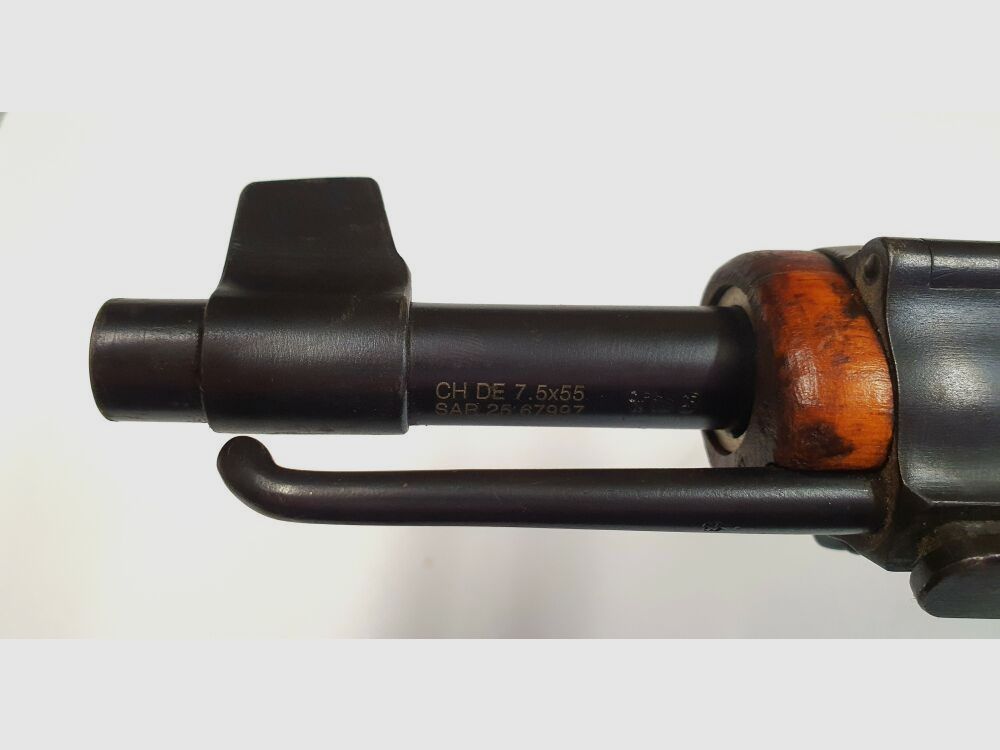 Waffenfabrik Bern Repetierbüchse Waffenfabrik Bern Schweizer K11 Kaliber 7,5x55swiss komplett nummerngleich + Bajonett