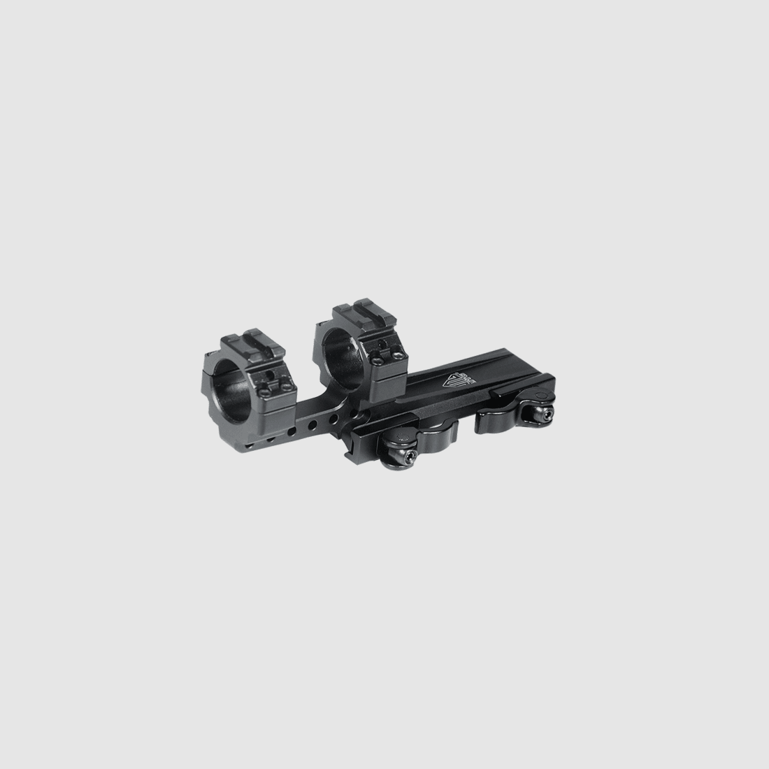 UTG Integral 1" montaggio a blocco QD sfalsato, 2 slot superiori, base da 100 mm, immagine 1 di 2