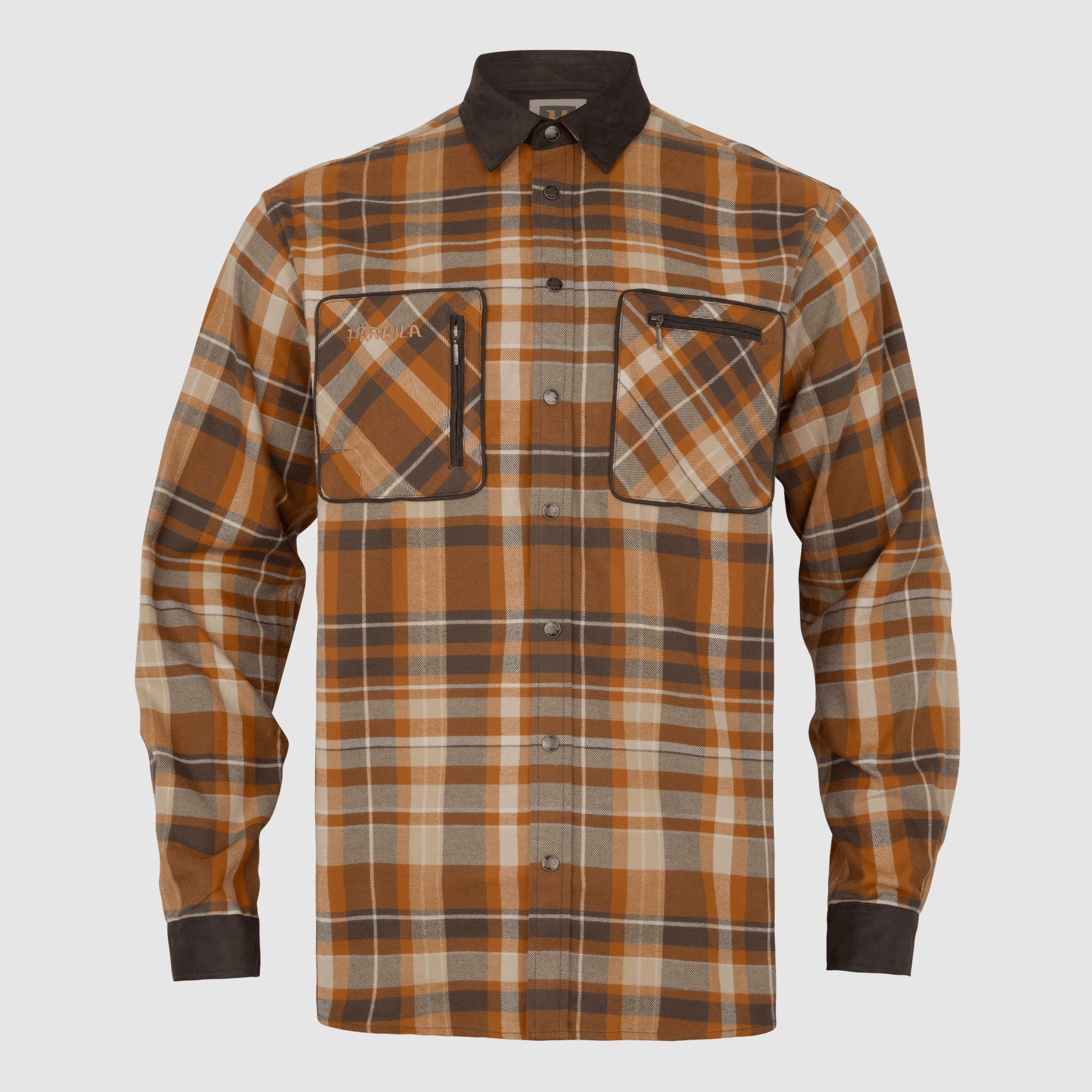 Härkila Pajala Shirt Men Cornstalk Check XL