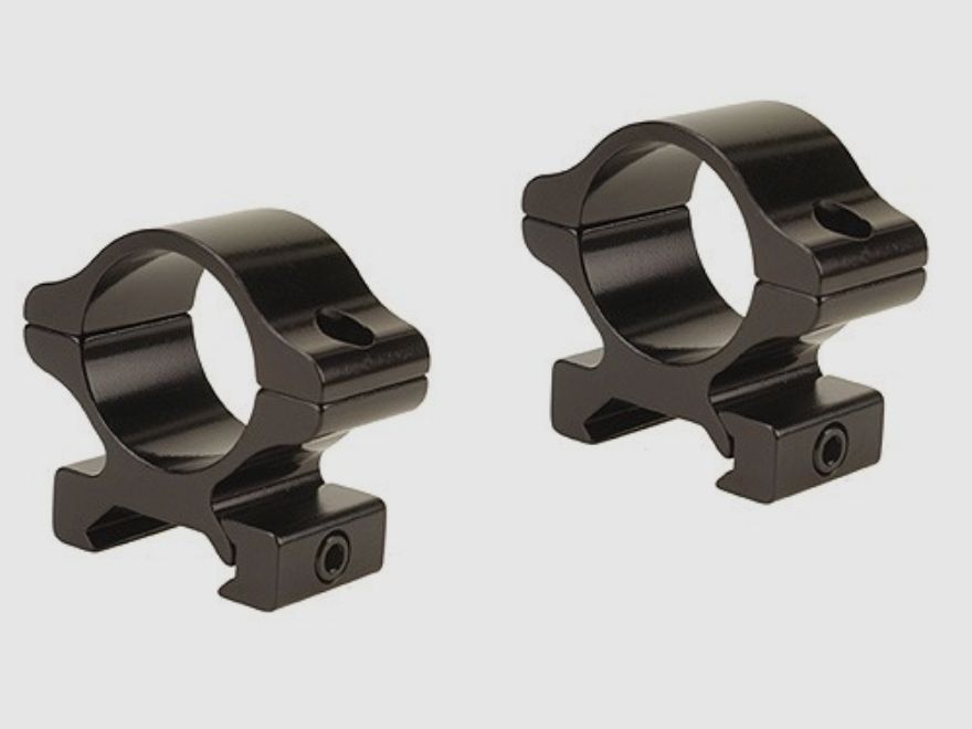 Leupold Rifleman anneaux détachables 25,4 mm moyens noirs brillants
