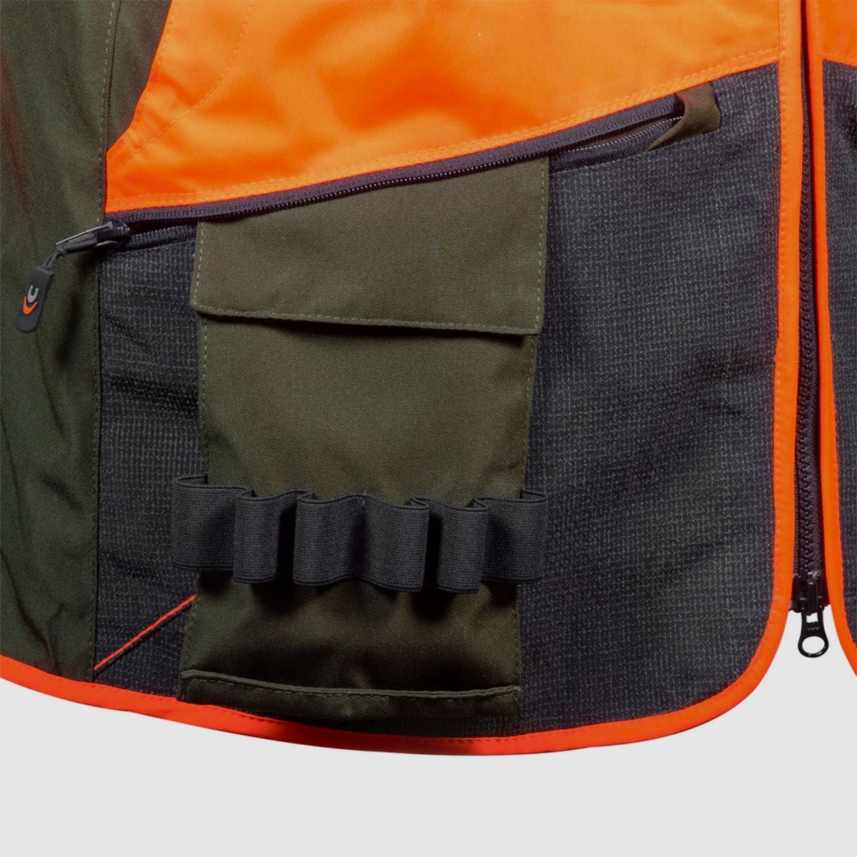 VEST – COFRA® – WULFEN Fango/Black/Orange, image 4 of 7