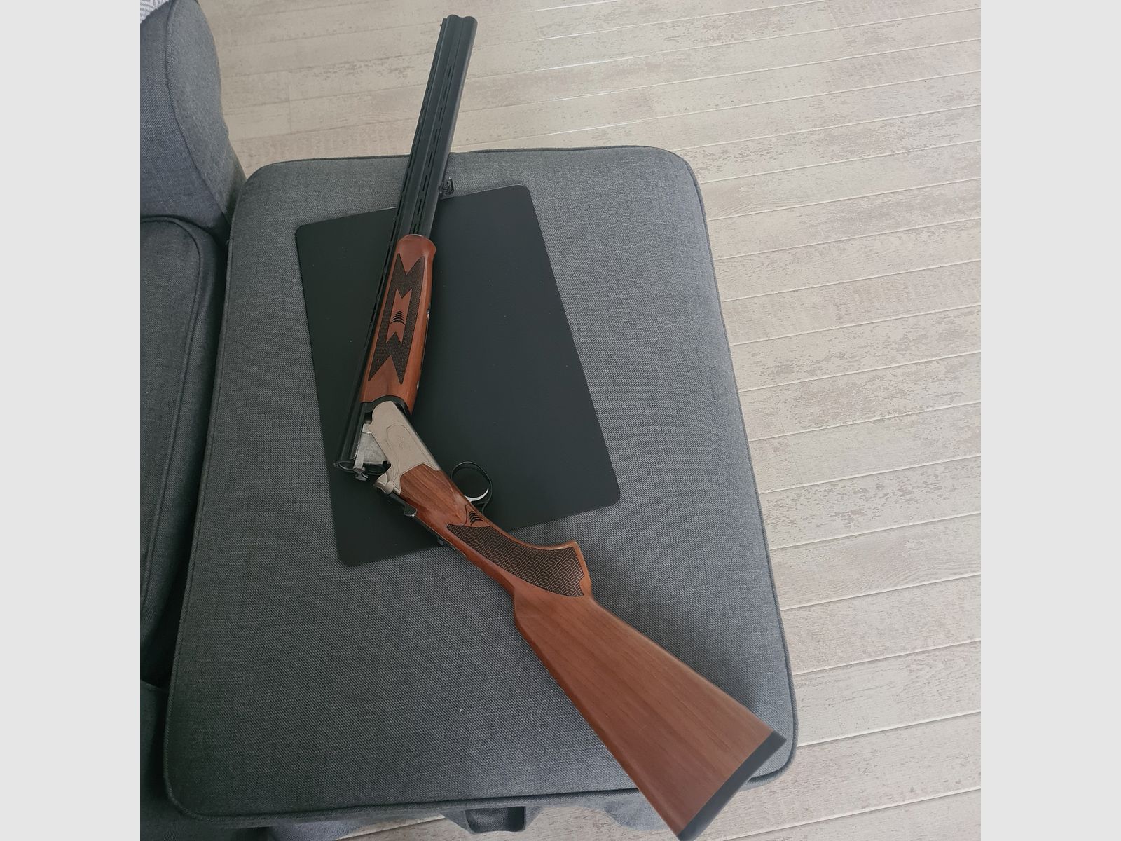 Bockdoppelflinte Hubertus Bayard 12/76