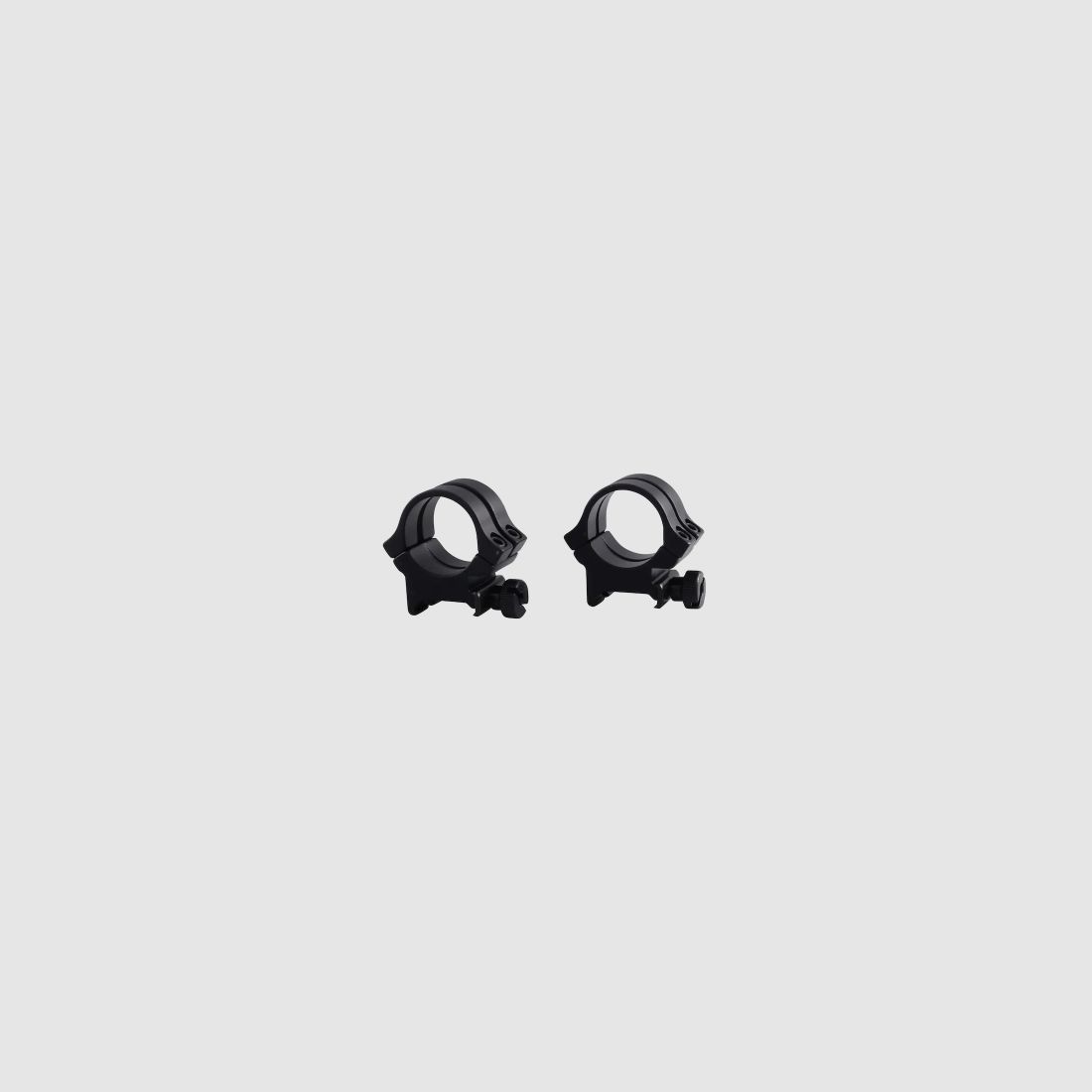 Weaver Quad-Lock 4X4 Weaver-Style Ringe matt schwarz 25,4mm high, BH 8,43mm