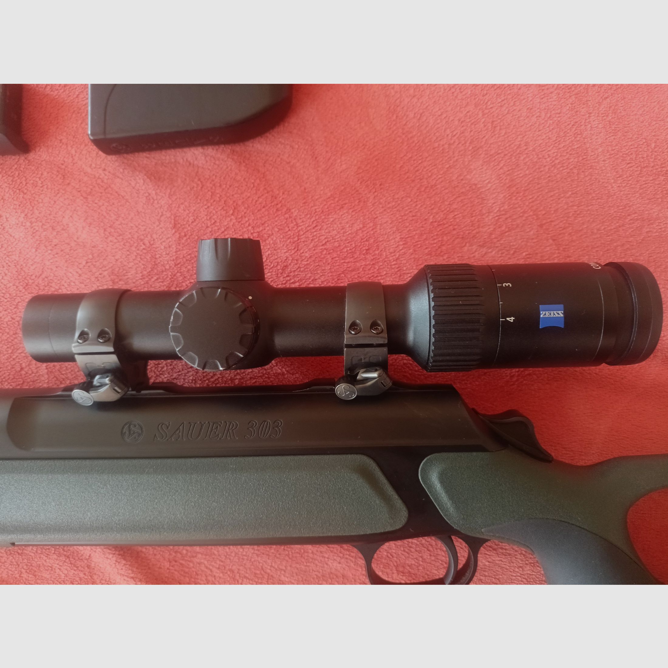 Sauer 303 XT Ultra 8x57 IS, Drückjagdvisier Zeiss Conquest 1-4x24, afbeelding 14 van 18