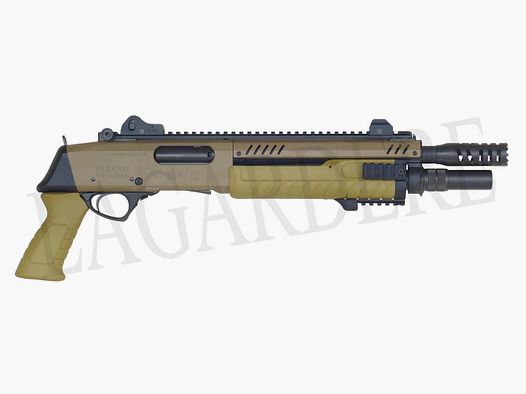 FABARM STF 12 COMPACT 11" TAN PISTOLE (VORDERSCHAFTREPETIERFLINTE)