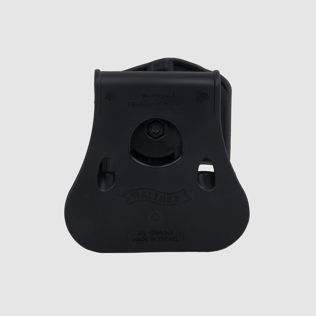 Schnellziehholster Paddel Holster GĂĽrtelholster fĂĽr Schreckschuss Pistole Walther PPQ M1 PPQ M2 P99 Kunststoff schwarz