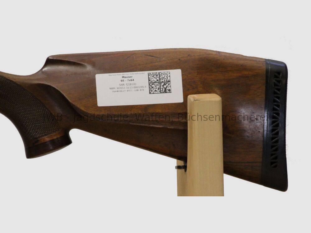 Mauser 66 with Zeiss Diavari with illuminated reticle 7x64