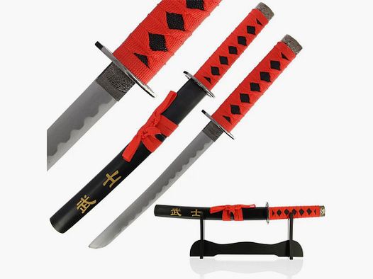 Tanto Katana Schwert rot