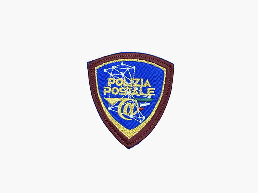PATCH POLIZIA POSTALE (CON VELCRO)