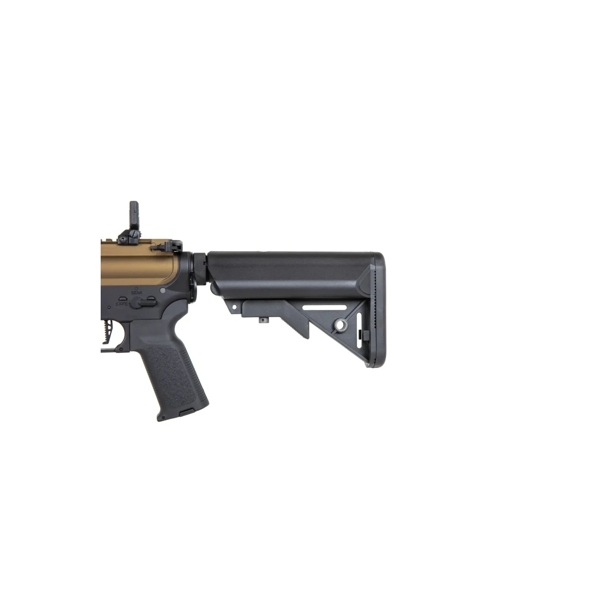 SA M4 Carbine M-LOK (SA-P22 PRIME™ Aster II ETU BLDC™) Fucile Airsoft Libero da 18 – Chaos Bronze -F-, immagine 8 di 24