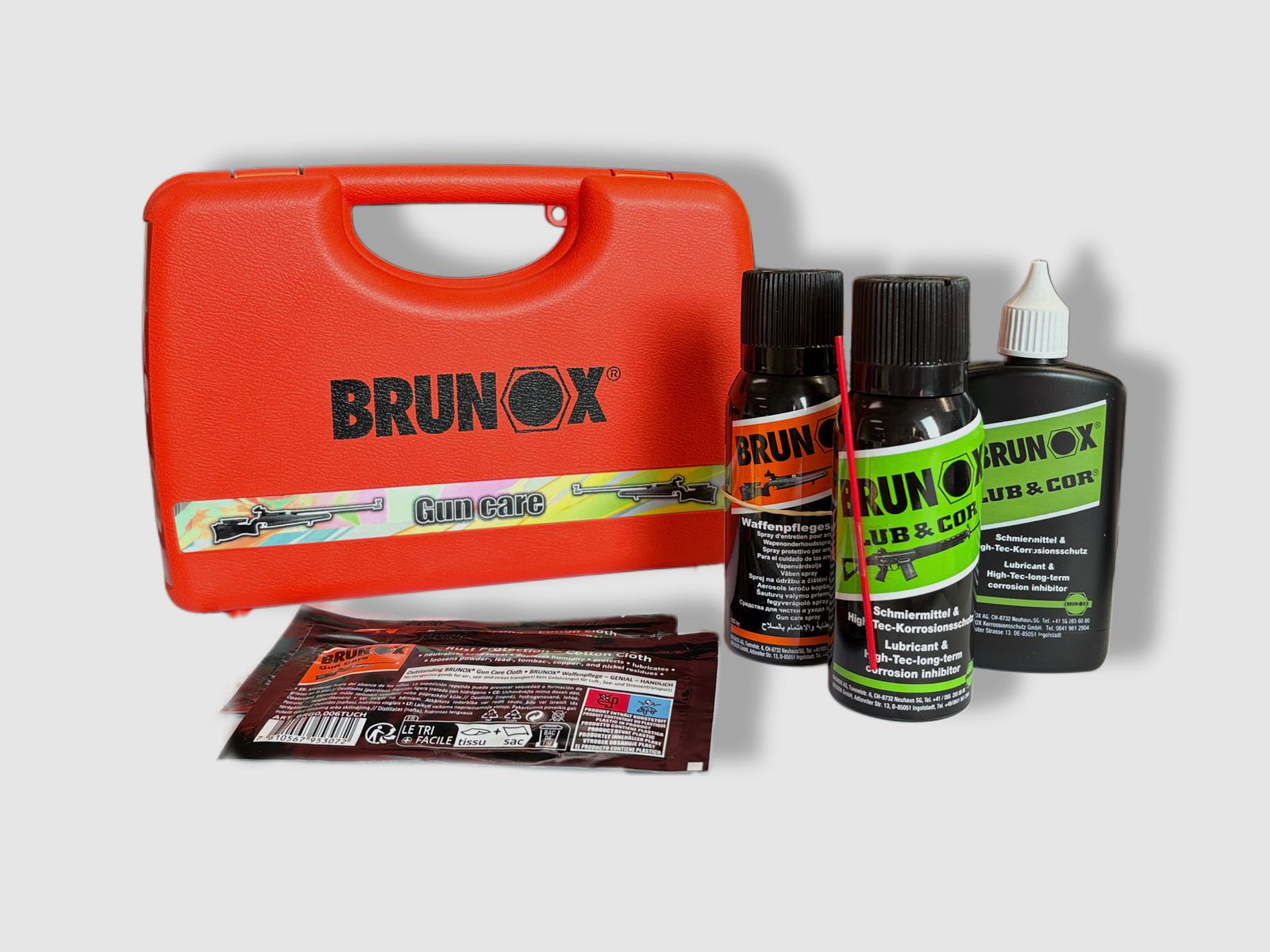 Brunox Geschenkbox Koffer Waffenpflege Set 33514-23