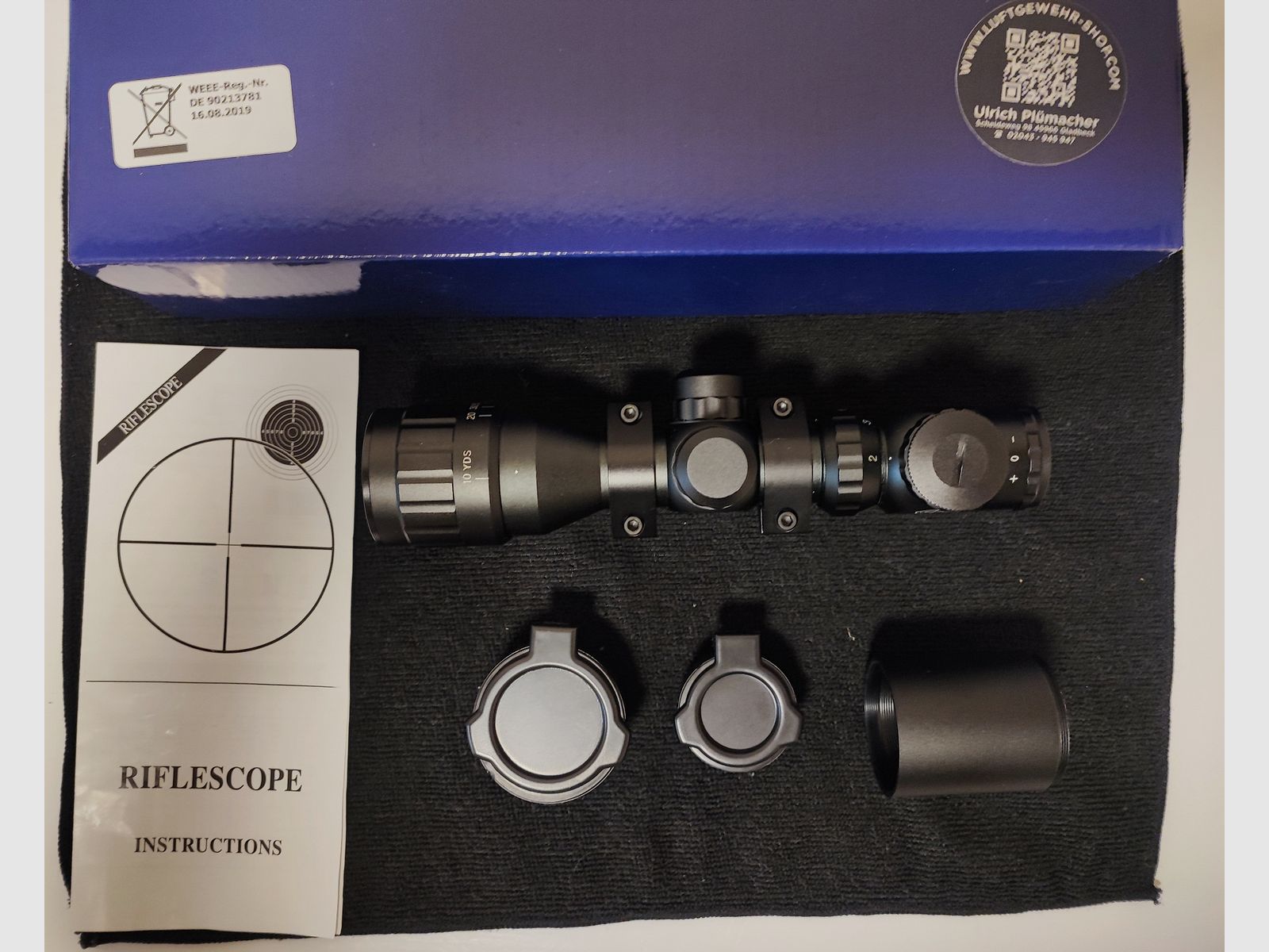 AEG 2 x 6 32 Zielfernrohr 