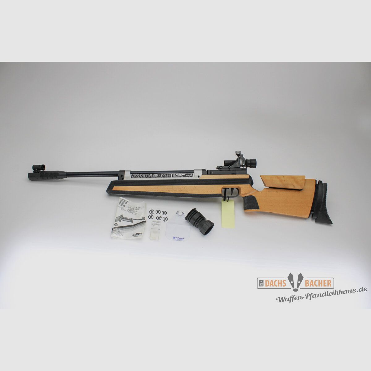 LG Luftgewehr Anschütz SuperAir 2000 Kal 4,5mm mit Diopter F-Zeichen, Bild 1 von 9