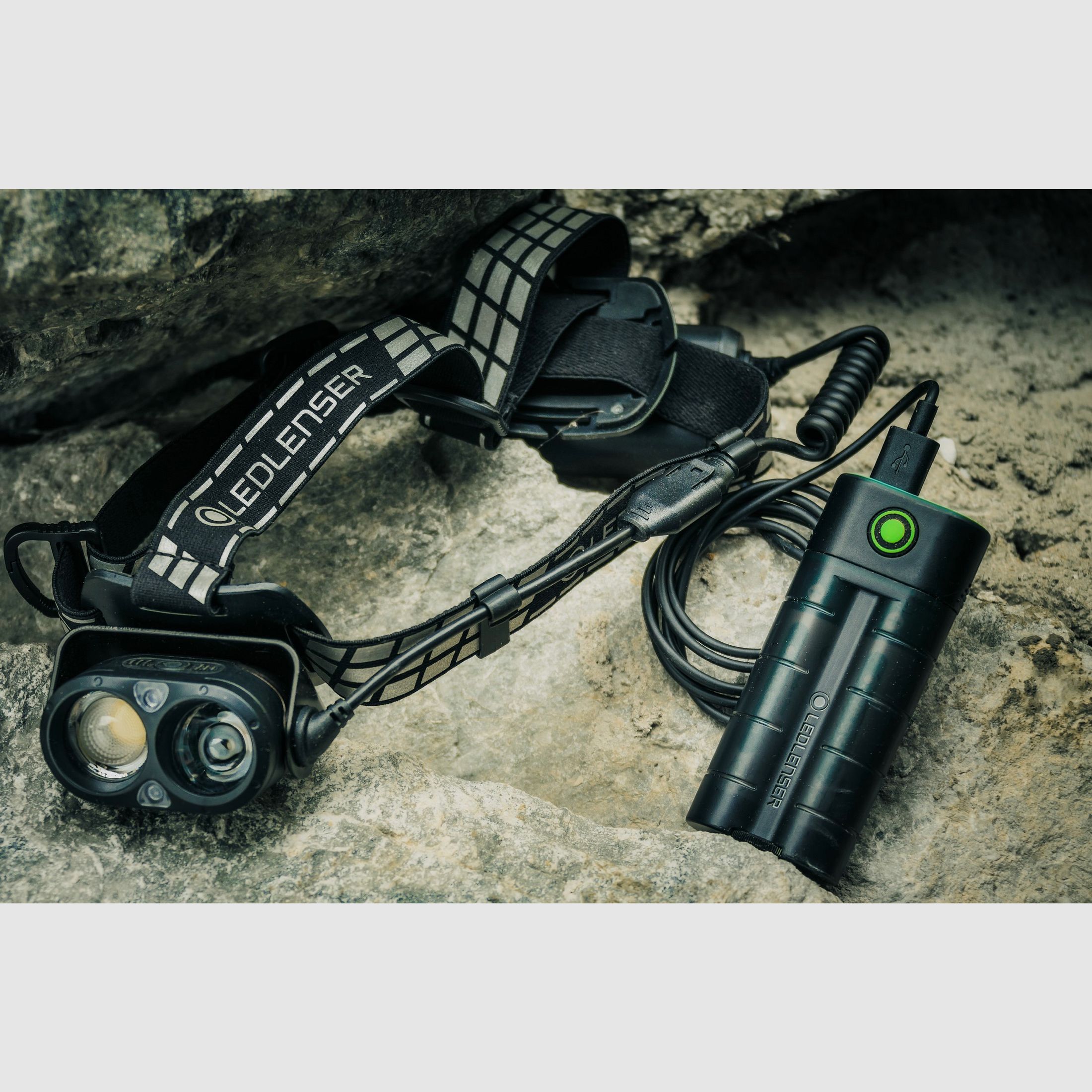 Ledlenser 502198 H19R Signature Hoofdlamp 4000 Lumen 330 m bereik