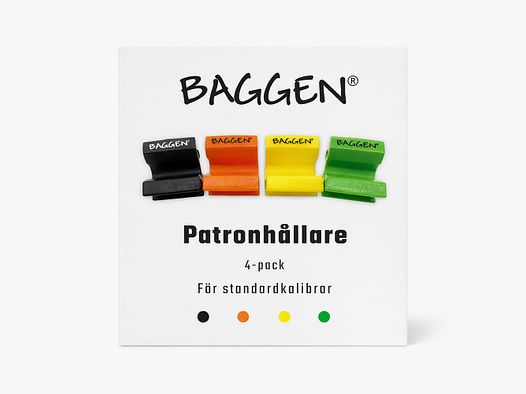 BAGGEN Soporte de cartuchos 4-Pack