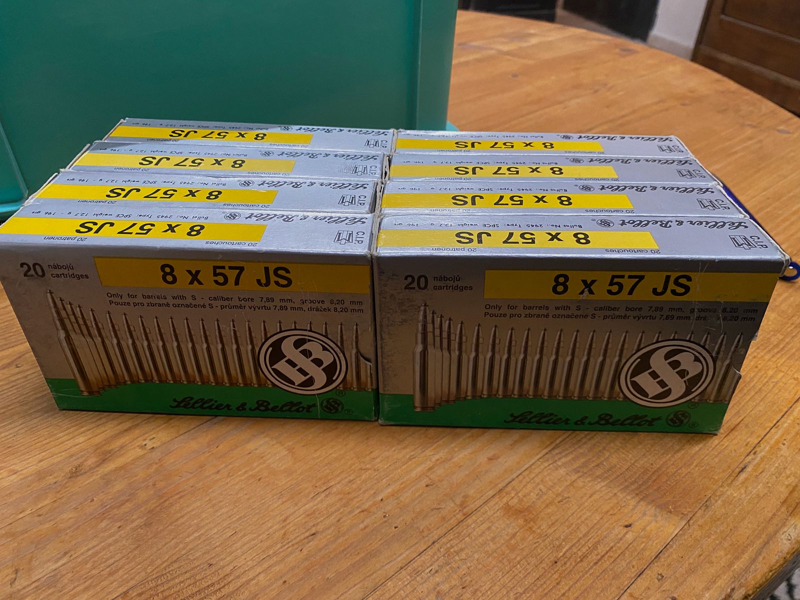 8x57 JS IS S&B Sellier & Bellot (160 Patronen)